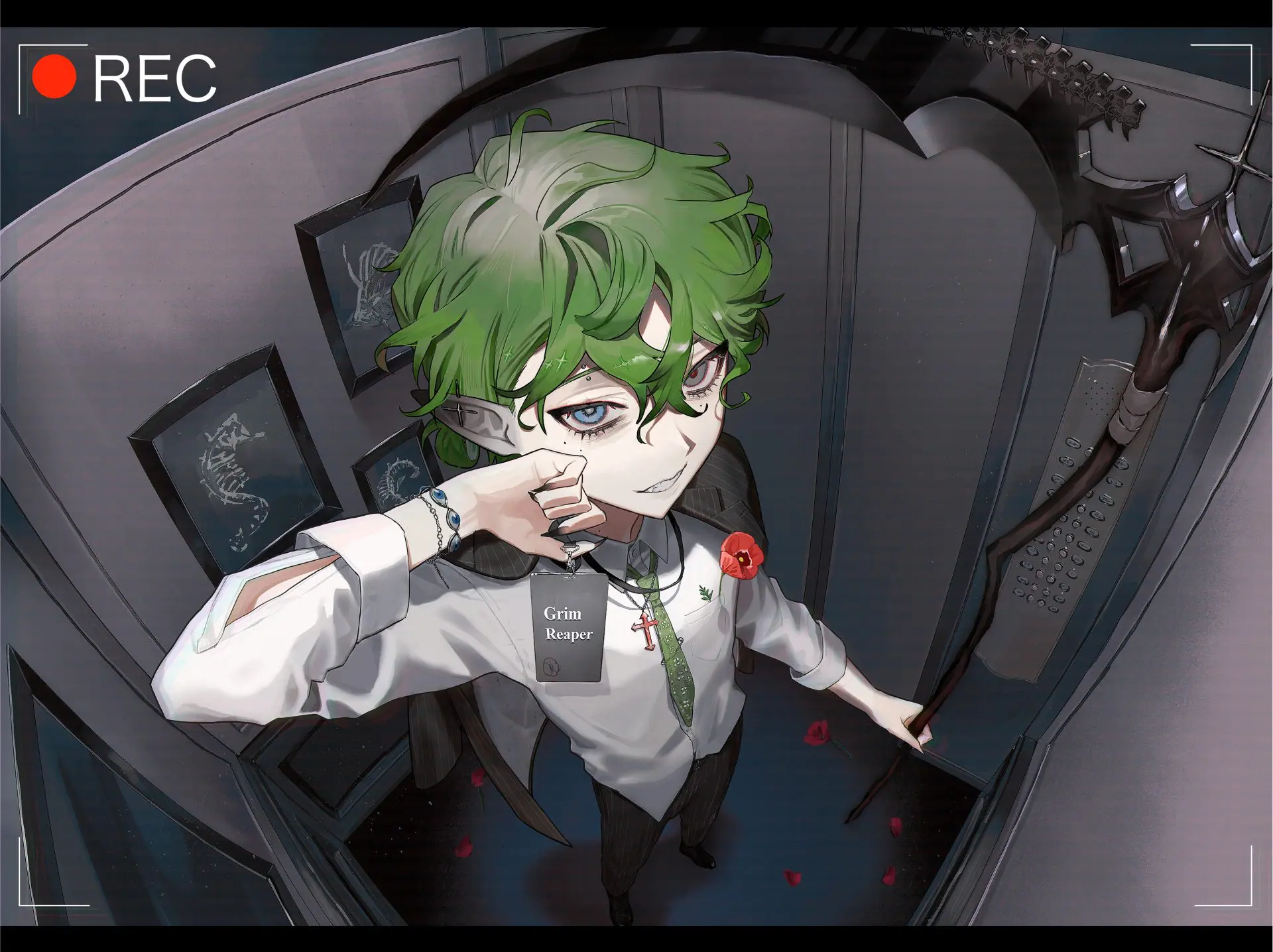 Vtuber風のオリジナルキャラクター作品