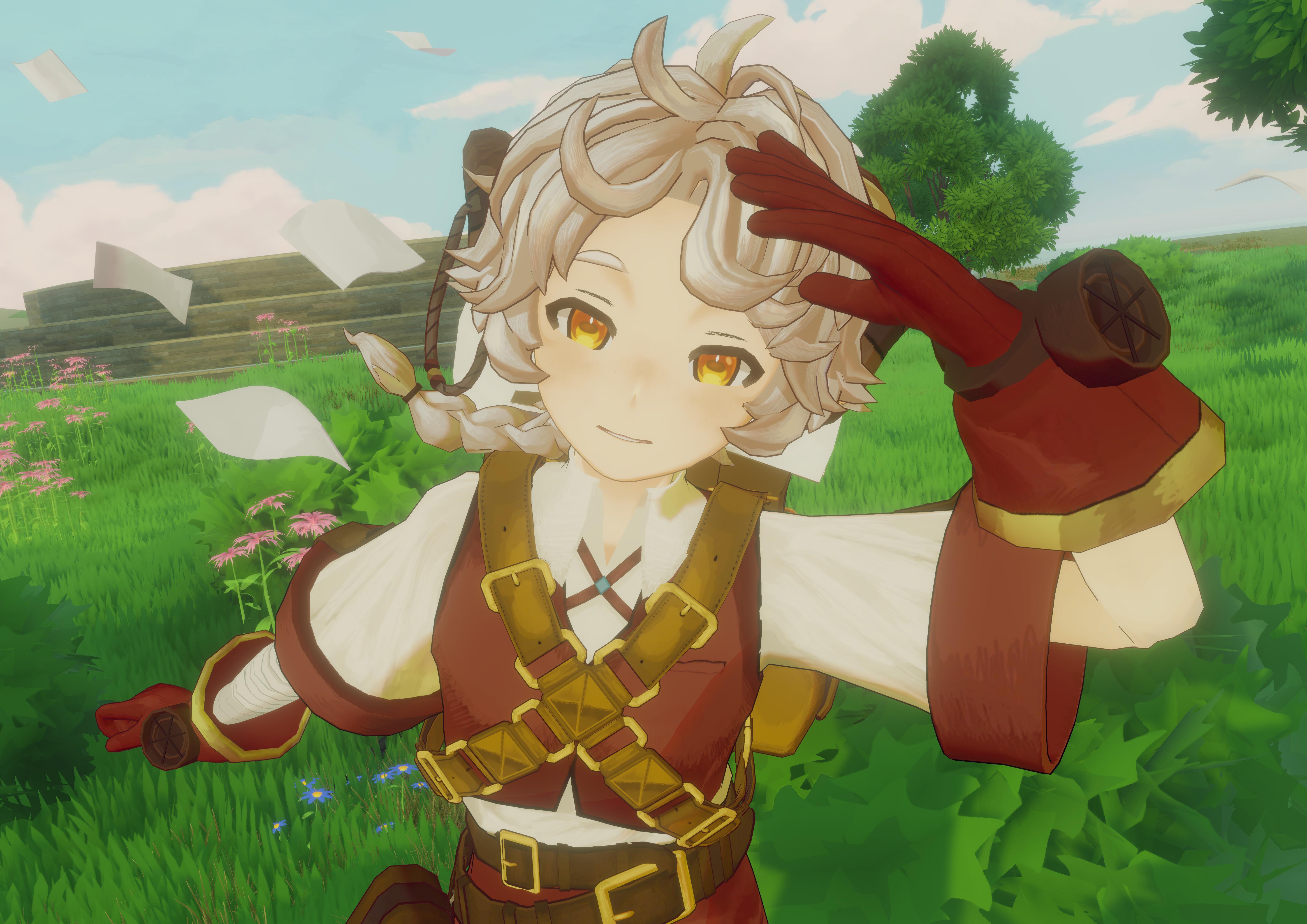 ゲーム・アニメ向けの3Dキャラクター作品