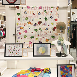 テーマ：Z世代からのメッセージ（2022年度）<br>スカーフデザイン｜横浜高島屋