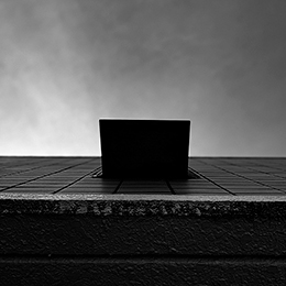 1年｜メディア演習Ⅰ<br>モノクロームの抽象的な映像（イメージ）