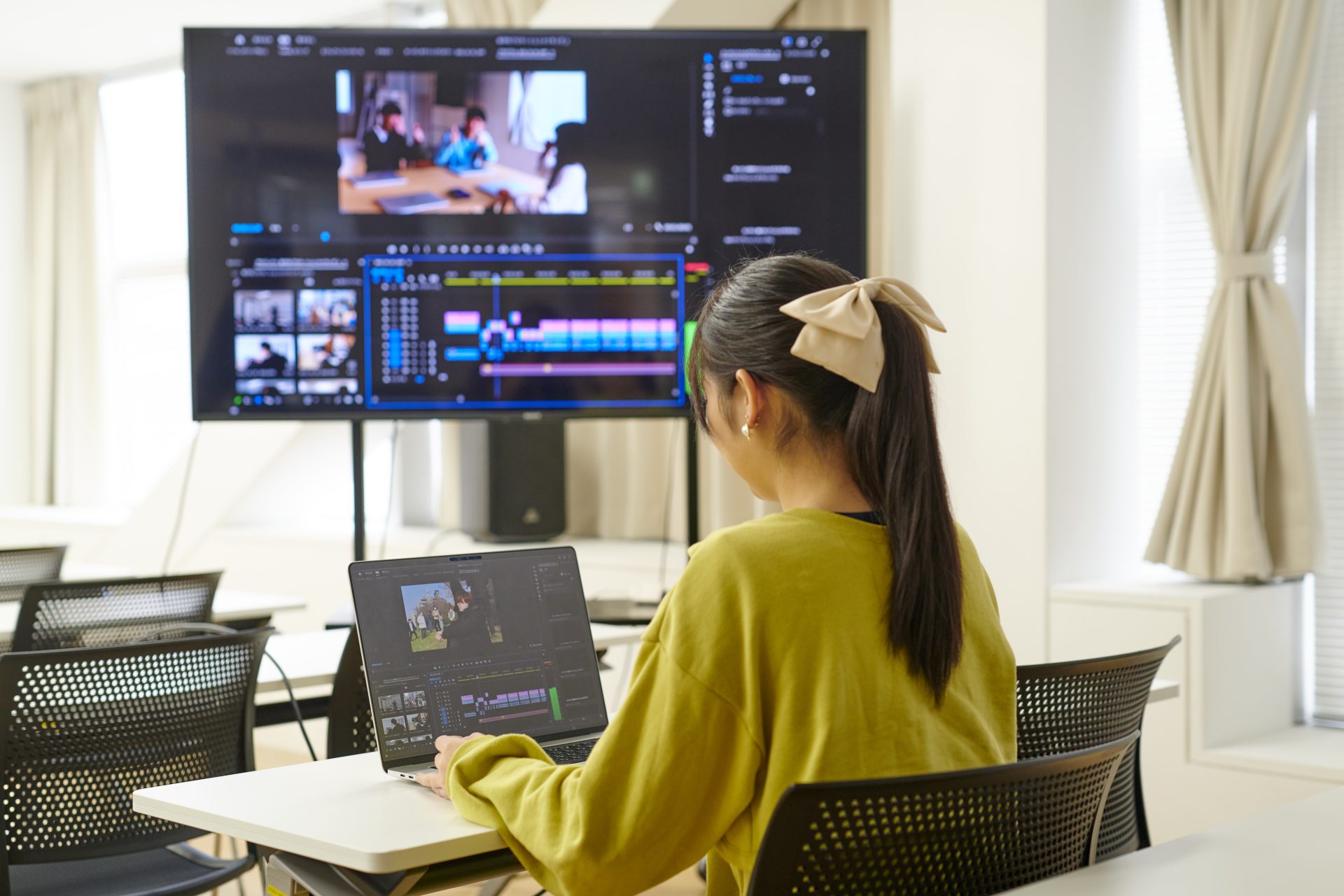 Adobe Premiereで映像編集(入門編)<br>3月31日(月)<br>13:00~16:00